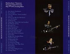 From Elvis In Murfreesboro - Elvis Presley Bootleg CD - Elvis Presley Bootleg CD