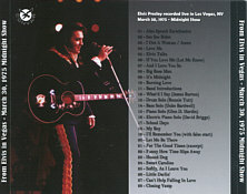 From Elvis In Vegas - Elvis Presley Bootleg CD