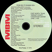 From Sea To shining Sea - Elvis Presley Bootleg CD