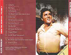 From The Archives Volume1 - Elvis Presley Bootleg CD