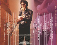 Good Times Never Seemed So Good - Elvis Presley Bootleg CD