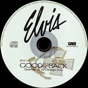 Good To Be back - Elvis Presley Bootleg CD