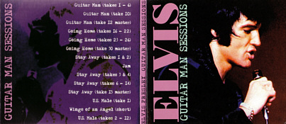 Guitar Man Sessions - Elvis Presley Bootleg CD