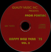 Happy New Year From Pontiac 1975 - Elvis Presley Bootleg CD