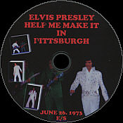 Help Me Make It In Pittsburgh - Elvis Presley Bootleg CD