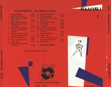 Her Masters Voice - Elvis Presley Bootleg CD