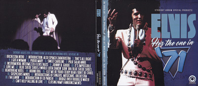 He's The One In '71 - Elvis Presley Bootleg CD