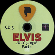 Hometown Memphis - Elvis Presley Bootleg CD