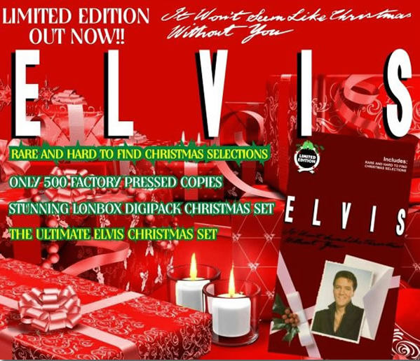It Won't Seem Like Christmas Without You CD Flyer