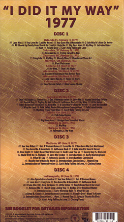 I Did It My Way - Elvis Presley Bootleg CD