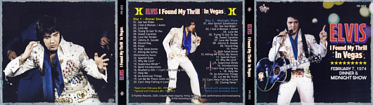 I Found My Thrill In Vegas - Elvis Presley Bootleg CD
