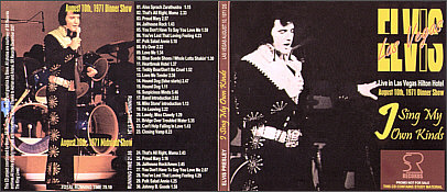 I Sing My Own Kinds - Elvis Presley Bootleg CD