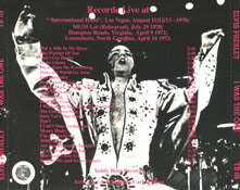 I Was The One - Elvis Presley Bootleg CD