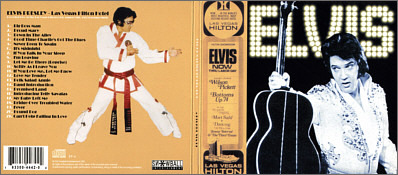 Las Vegas Hilton Hotel - Elvis Presley Bootleg CD