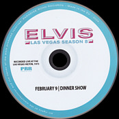 Las Vegas Season 8 - February 9 DS / MS - Elvis Presley Bootleg CD