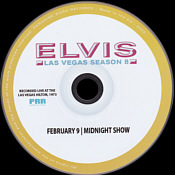 Las Vegas Season 8 - February 9 DS / MS - Elvis Presley Bootleg CD