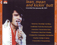 Lean, Mean And Kickin' Butt - Elvis Presley Bootleg CD