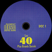Les 40 Plus Grandes Succs - Le Roi du Rock 'n' Roll - Elvis Presley Bootleg CD