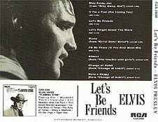 Let's Be Friends - Elvis Presley Bootleg CD