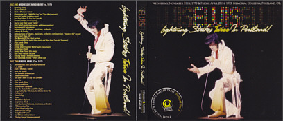 Lightning Strikes Twice In Portland!  - Elvis Presley Bootleg CD