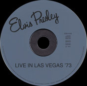 Live In Las Vegas '73 - Elvis Presley Bootleg CD