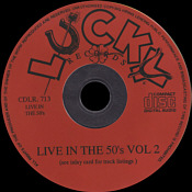 Live In The 50's - Vol.2 - Elvis Presley Bootleg CD