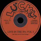 Live In The 50's - Vol.4 - Elvis Presley Bootleg CD