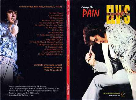 Living The Pain - Elvis Presley Bootleg CD