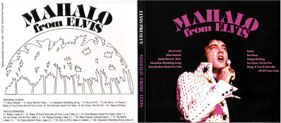 Mahalo From Elvis - Elvis Presley Bootleg CD