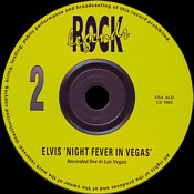 Night Fever In Vegas - Elvis Presley Bootleg CD