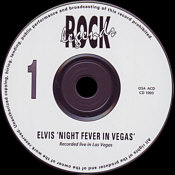 Night Fever In Vegas - Elvis Presley Bootleg CD