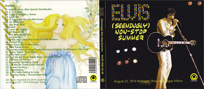 Non-Stop Summer - Elvis Presley Bootleg CD