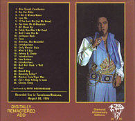 Old Times They Are Not Forgotten - Elvis Presley Bootleg CD