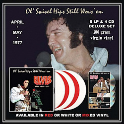 Ol' Swivel Hips Still Wovs' Em (April - May 1977) (LP CD Version) - Elvis Presley Bootleg CD