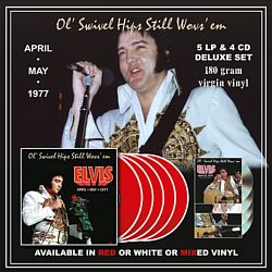 Ol' Swivel Hips Still Wovs' Em (April - May 1977) (LP CD Version) - Elvis Presley Bootleg CD