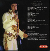 Ol' Swivel Hips Still Wovs' Em (April - May 1977) - Elvis Presley Bootleg CD