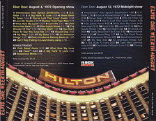 One Week In August - Elvis Presley Bootleg CD