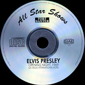 Opening Night 1969 - Elvis Presley Bootleg CD