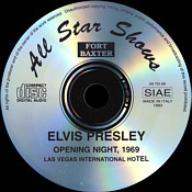 Openings Night 1969 - Elvis Presley Bootleg CD
