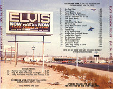 Openings Night 1972 - Elvis Presley Bootleg CD