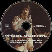 Openings Night 1975 - Elvis Presley Bootleg CD