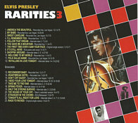 Rarities 3 - Elvis Presley Bootleg CD