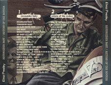 Reconsider Baby / Return Of The Rocker - Elvis Presley Bootleg CD