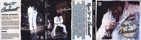 Rippin It In Cincinnati - Elvis Presley Bootleg CD