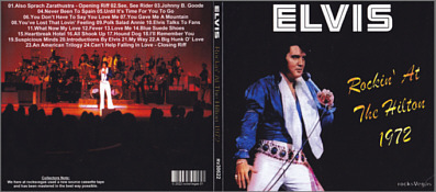Rockin' At The Hilton 1972 - Elvis Presley Bootleg CD