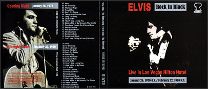 Rock In Black - Elvis Presley Bootleg CD