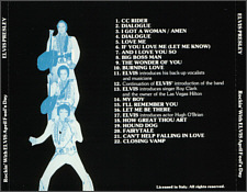 Rockin' With Elvis April Fool's Day - Elvis Presley Bootleg CD