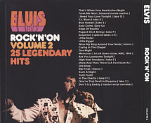 Rock 'N' On -  Volume 1 and Volume 2 - Elvis Presley Bootleg CD