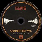 Summer Festival Reflections Of '71 - Volume 3 - Elvis Presley Bootleg CD