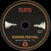 Summer Festival Reflections Of '71 - Volume 3 - Elvis Presley Bootleg CD